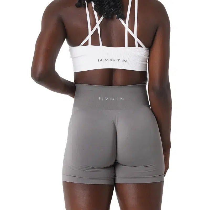 Cheky - Spandex Seamless Workout Shorts