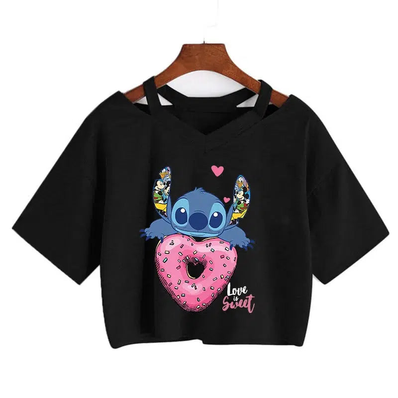 Cheky - Women's Kawaii Stitch Tee