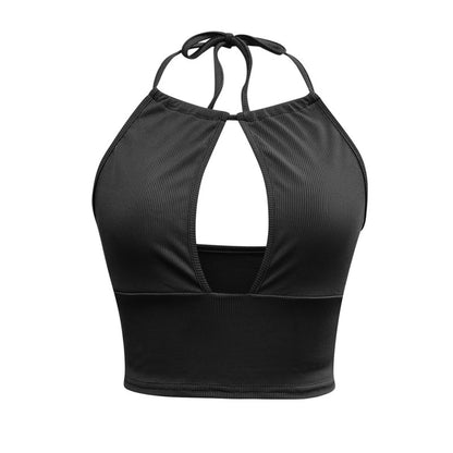 Cheky - Camisole Halter Vest Women Summer Sexy Hollow Tops