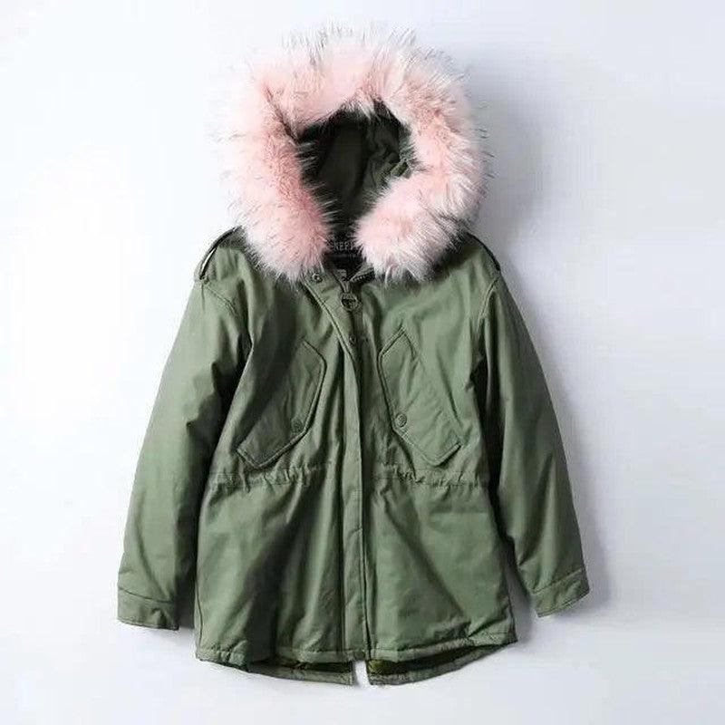 Cheky - Fur Hooded Parka