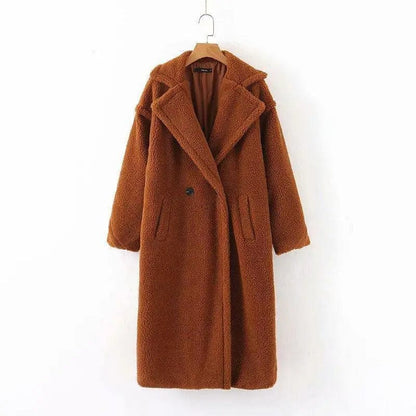 Cheky - Street style lamb wool coat